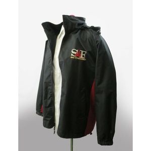San Francisco vest jacket windbreaker reversible S